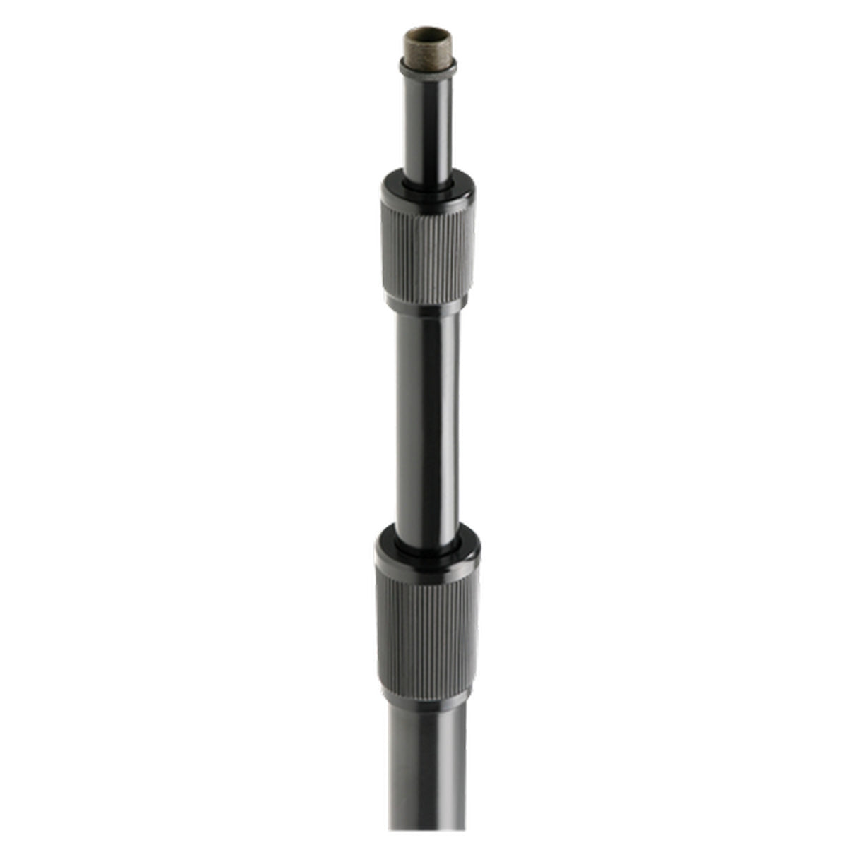 AtlasIED MS43E Fully Adjustable 3‑Section Microphone Stand with Air Suspension, Ebony