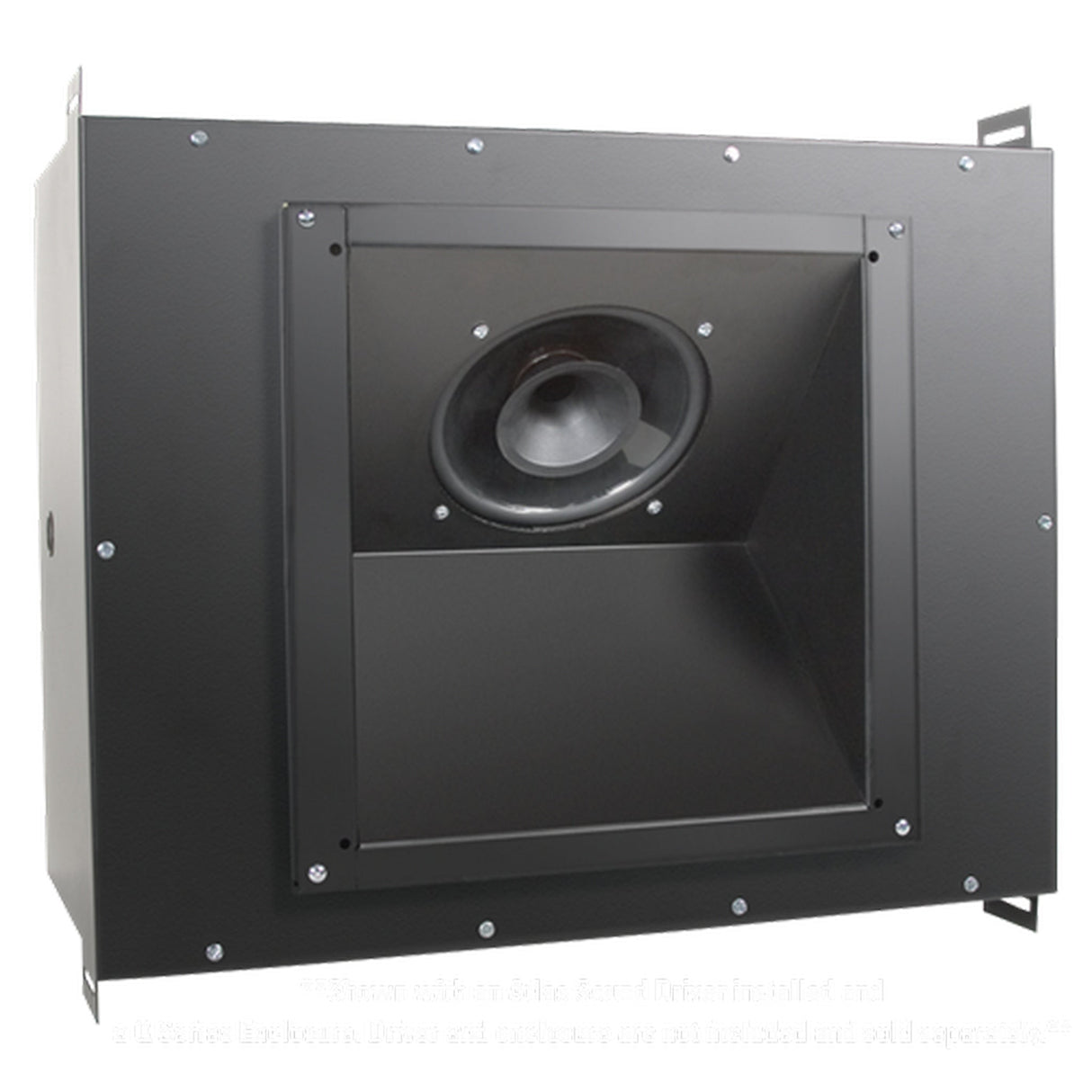 AtlasIED QPLATE40 8-12-Inch Enclosure Mounting Plate, 40-Degree Offset