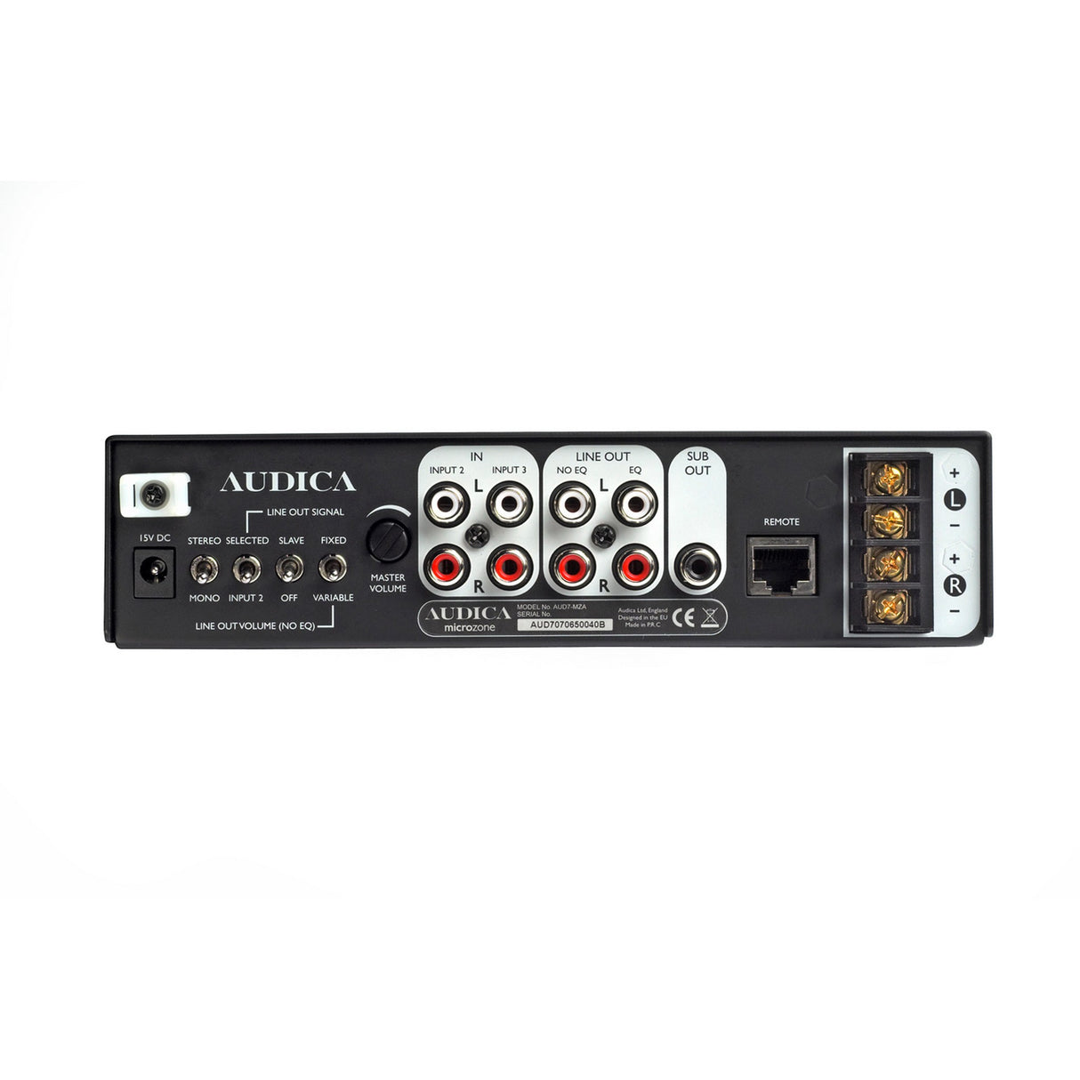 Audica MICROzone Class D Amplifier/Controller