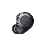 Audio-Technica ATH-CKS50TW Bluetooth 5.2 Noise Cancelling Wireless Earbuds, Black