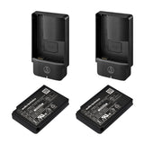 Audio-Technica ATW-D50-DRX-2B 2-Person Wireless Bodypack Audio System, DF2 470-608 MHz