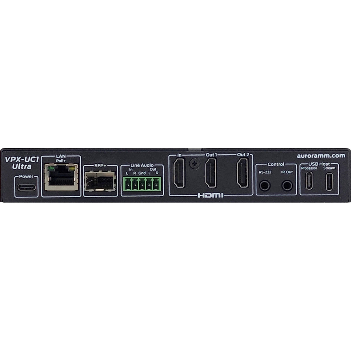 Aurora VPX-UC1 Ultra 4K60 UC AV over IP Transceiver