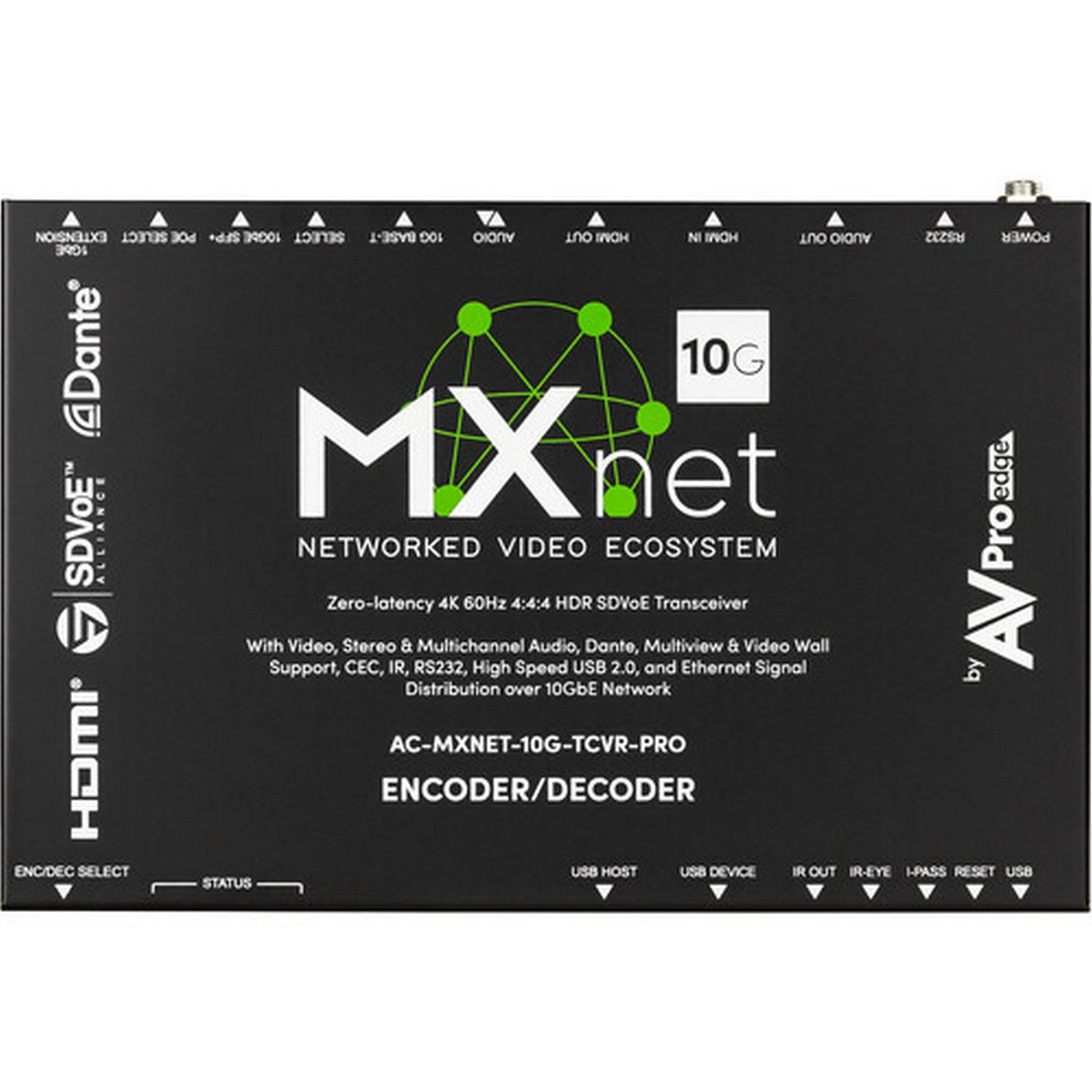 AVPro Edge MXNet 10G SDVoE Transceiver