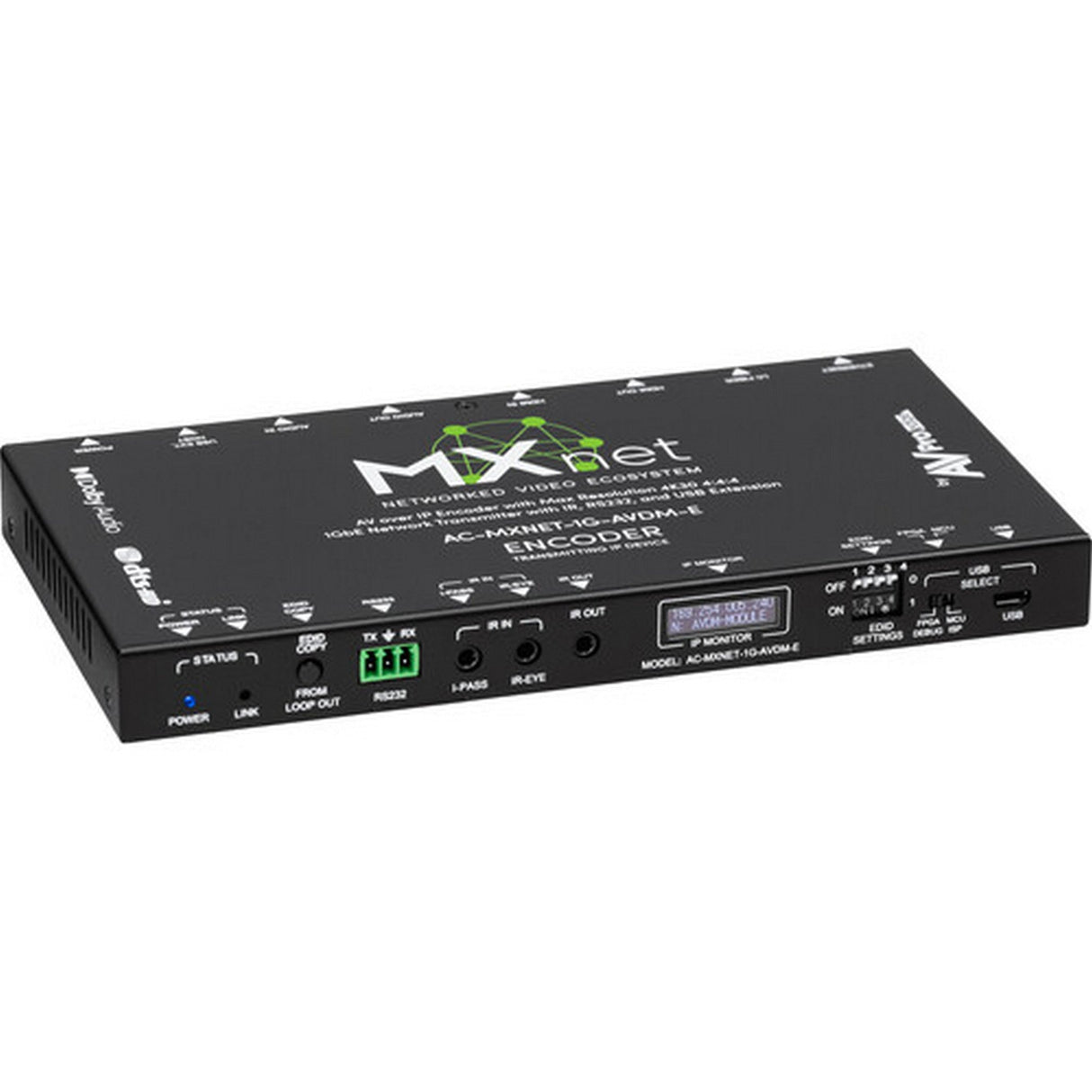 AVPro Edge MXNet 1G AV-over-IP Encoder/Decoder