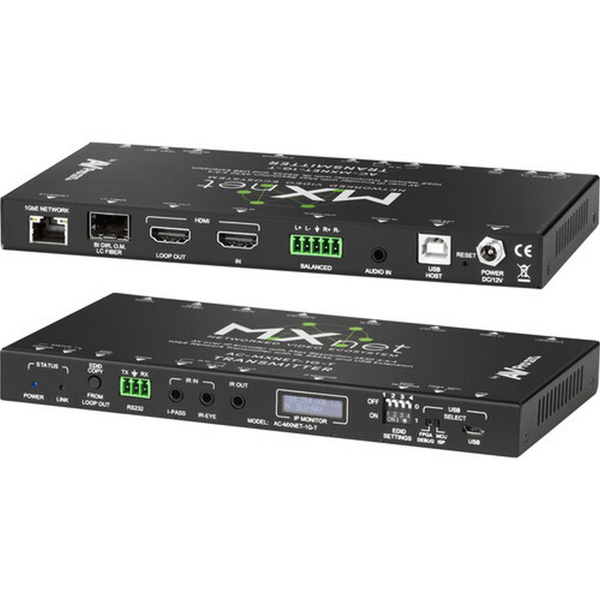 AVPro Edge MXNet 1G AV-over-IP Encoder/Decoder