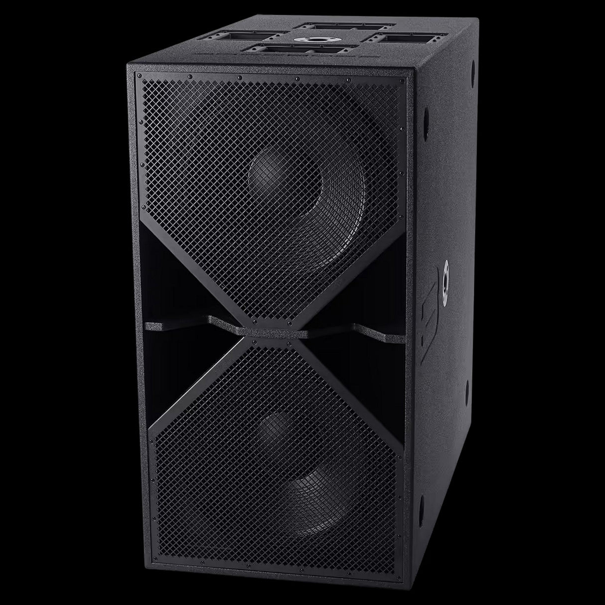 BASSBOSS ZV28-MK3 5000W Dual 18-Inch Vented Direct-Radiating Extended-Depth Powered Subwoofer