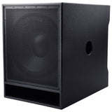 BASSBOSS DJ18S-MK3 2500W Single 18-Inch Vented Direct-Radiating Powered Subwoofer