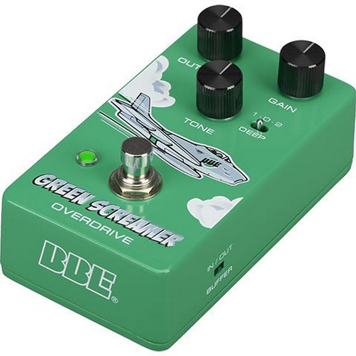 BBE Green Screamer V2 Overdrive Effects Pedal