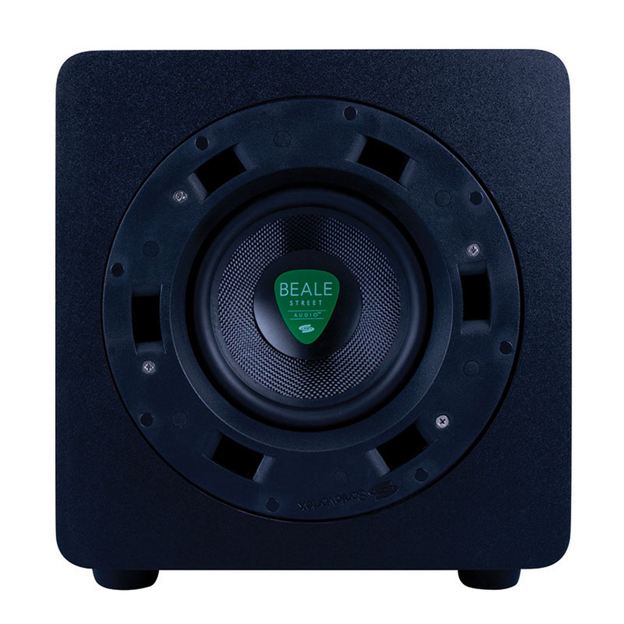 Beale Street Audio BPS-65 Active 6.5-Inch In-Room Subwoofer with 200W Built-In Amplifier, Black