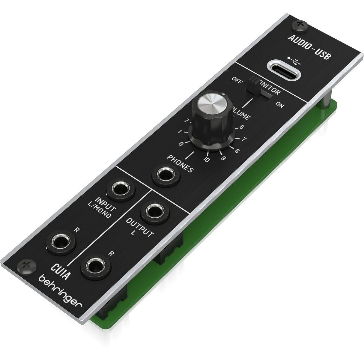 Behringer CU1A Ultra-Low Latency 2-In/2-Out USB Audio Interface for Eurorack
