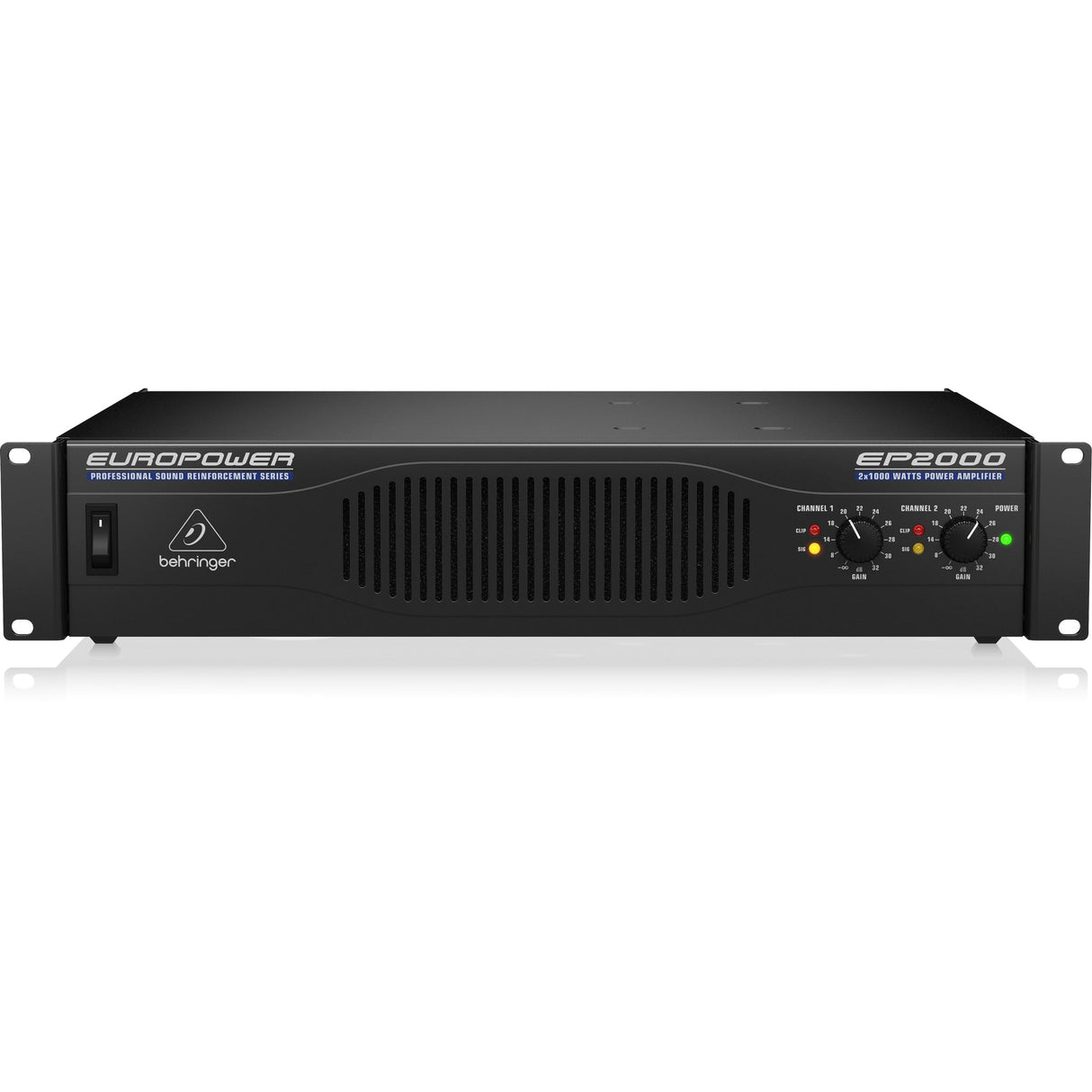 Behringer EP2000 2000W Stereo Power Amplifier with ATR (Accelerated Transient Response) Technology
