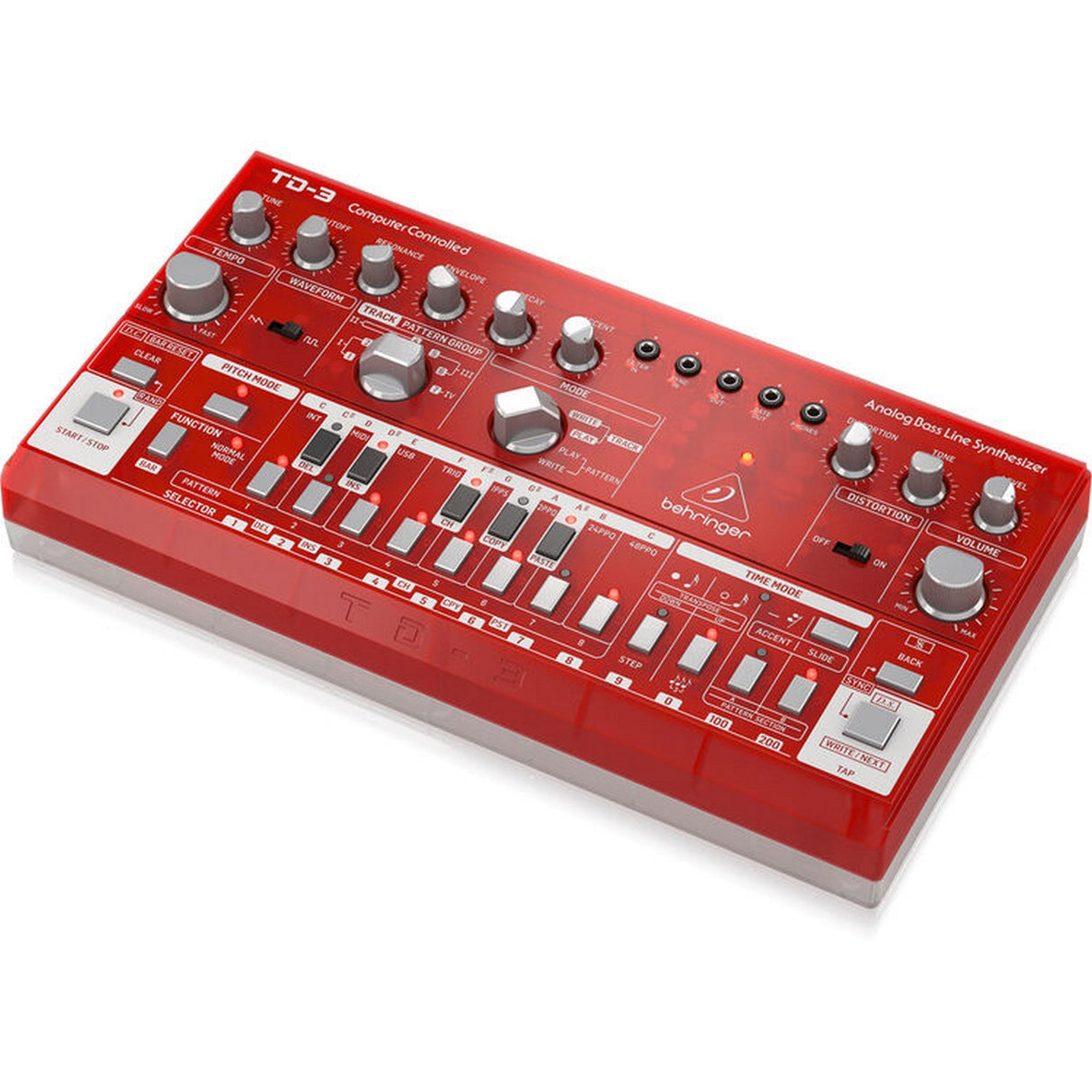 Behringer TD-3 Analog Bass Line Synthesizer with Sequencer and Distortion