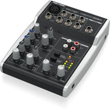Behringer XENYX 502S 5-Input Analog Mixer with USB Streaming