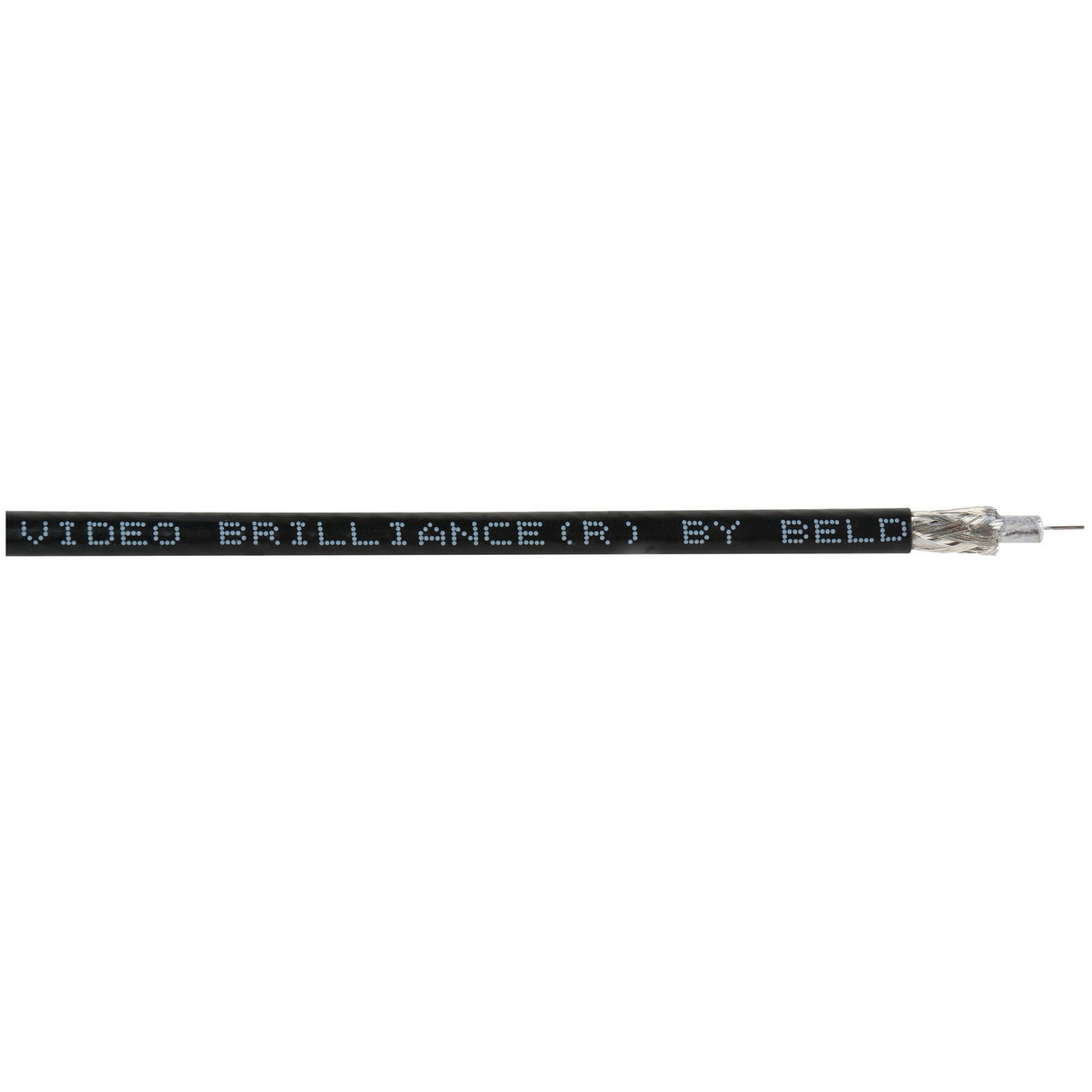 Belden 4855R 12G-SDI 75 Ohm 4K UHD Mini RG-59 Coax Video Cable, Black, 1000-Feet