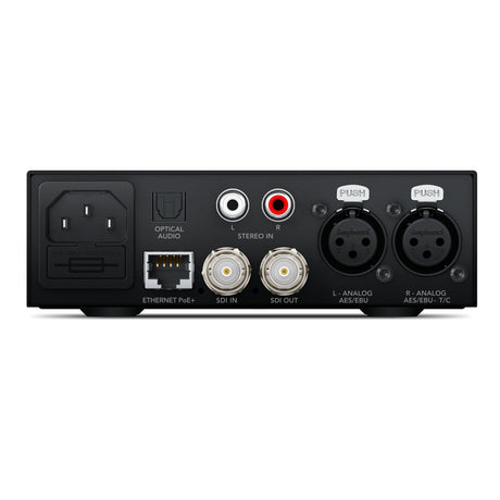 Blackmagic Design Teranex Mini Audio to SDI 12G SD HD Ultra HD Supported Converter