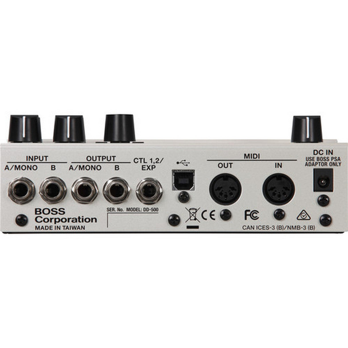 BOSS DD-500 Digital Delay Pedal with 12 Delay Modes