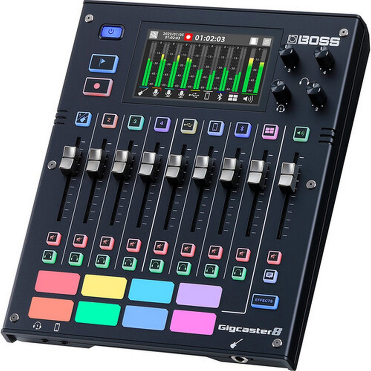 BOSS GCS-8 Gigcaster 8 Audio Streaming Mixer