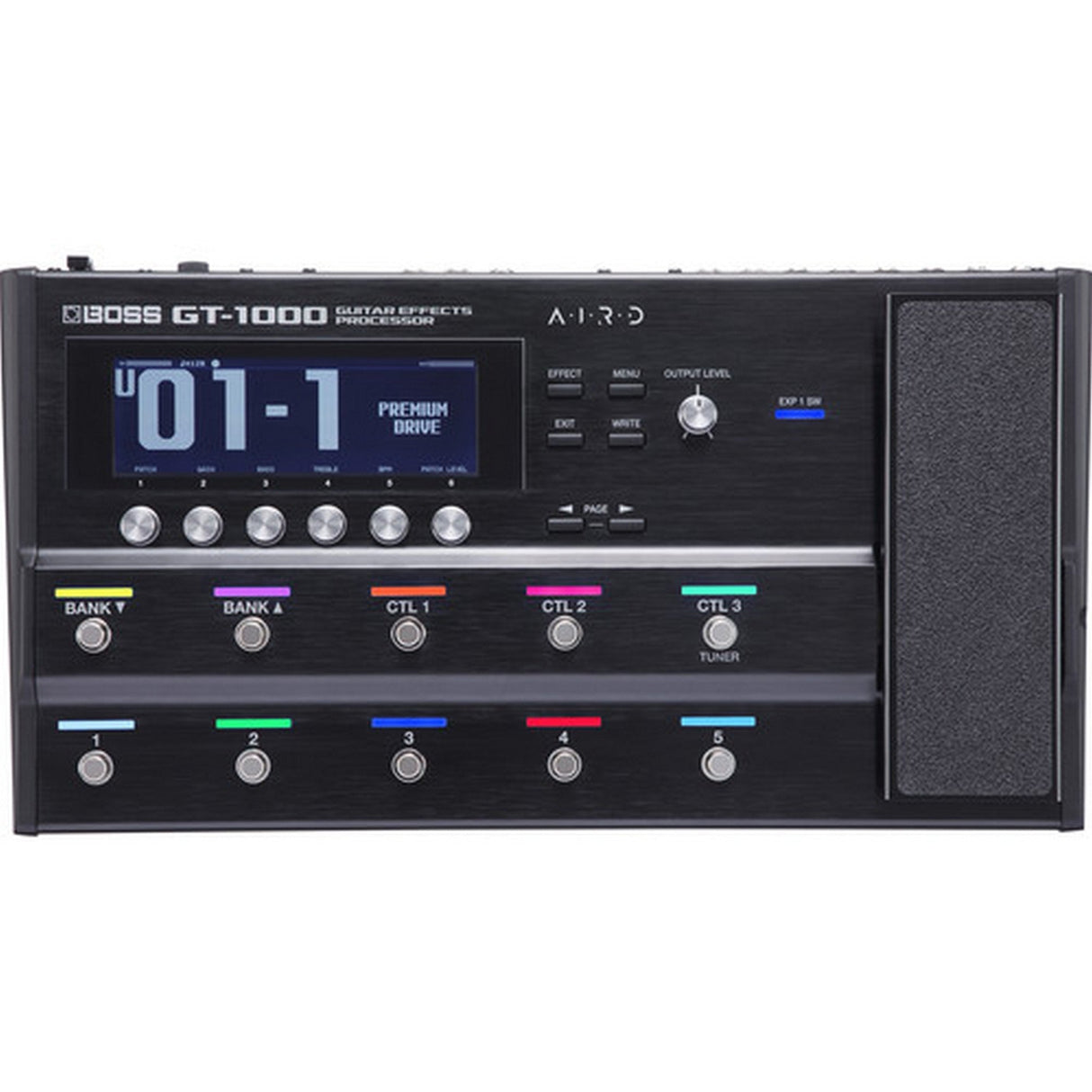 BOSS GT-1000 Guitar Effects Processor with AIRD and Bluetooth