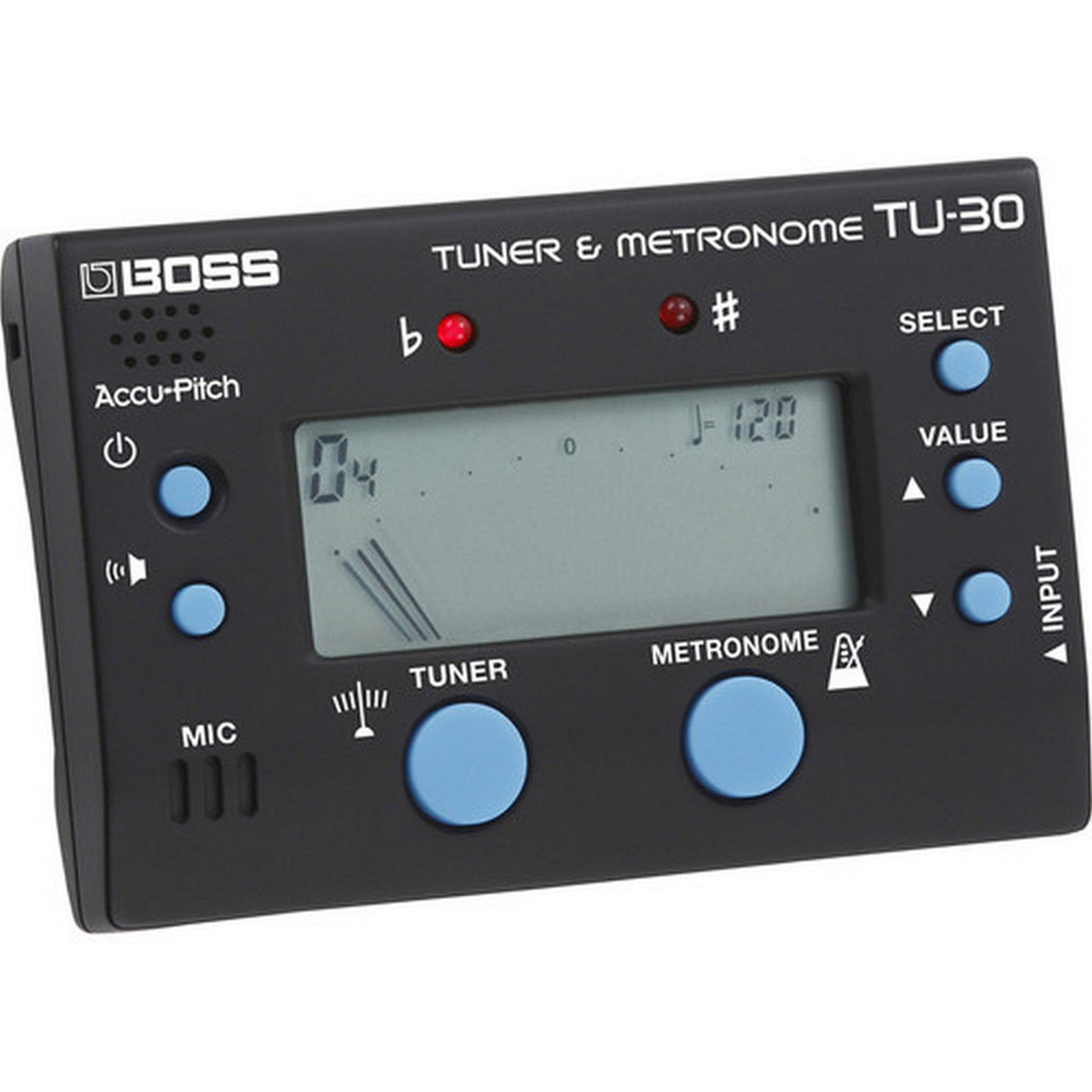 BOSS TU-30 Chromatic Tuner & Metronome