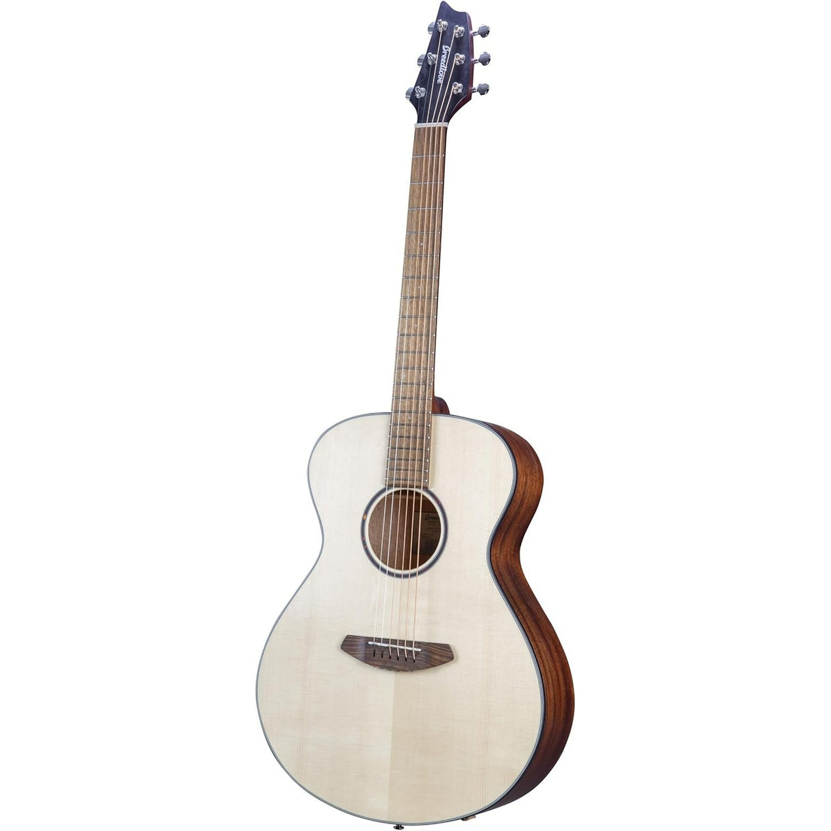 Breedlove Discovery S Concert Left-Handed Mahogany Acoustic-Electric Guitar, African Mahogany Khaya Finish