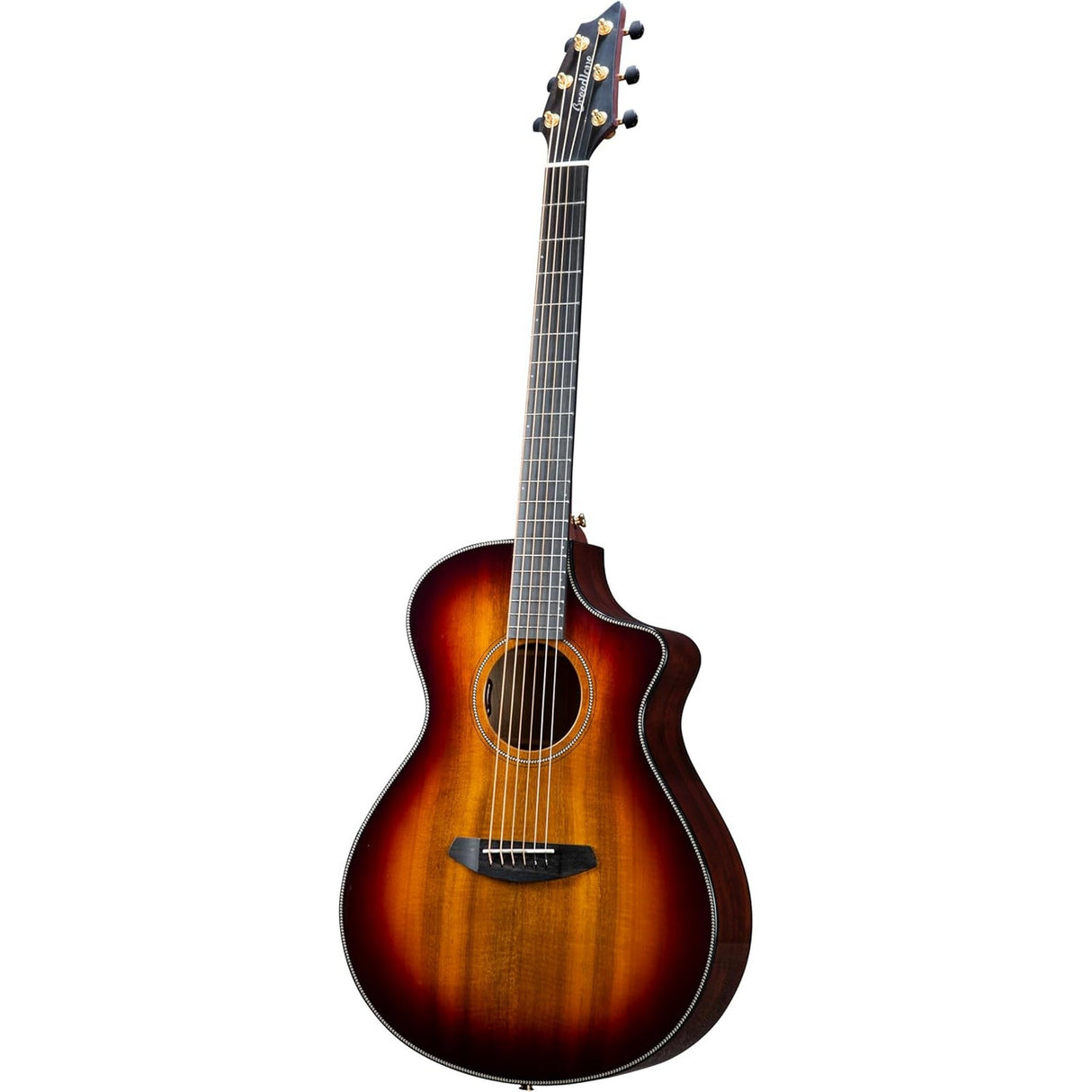 Breedlove Oregon Concert Thinline CE Acoustic Electric Guitar, Old Fashioned Burst Gloss Finish