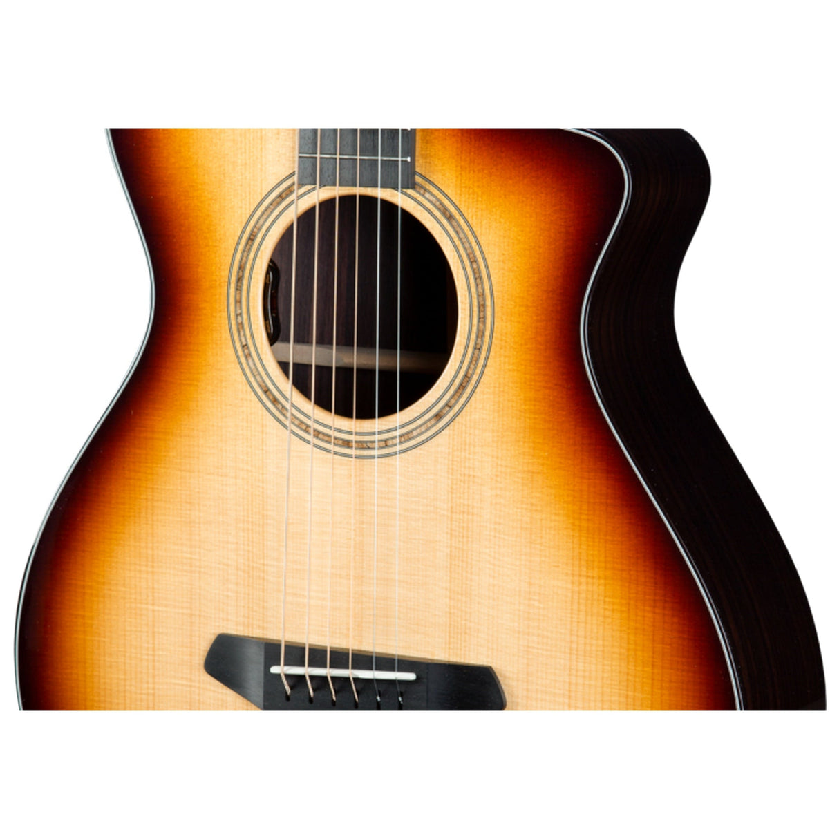 Breedlove Premier Parlor Concertina Burnt Amber CE Sitka Rosewood, Burnt Amber Gloss Finish