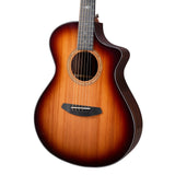 Breedlove Premier Concert Burnt Amber CE Adirondack Rosewood, Edgeburst Gloss Finish