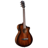 Breedlove Wildwood Pro Concertina Suede CE Acoustic-Electric Guitar, African Mahagony Finish