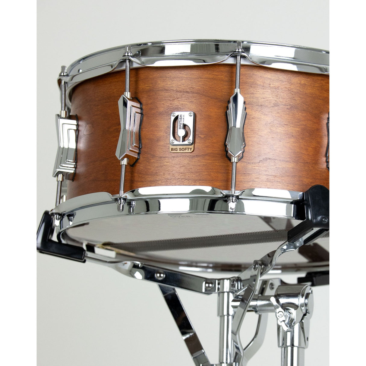 British Drum Co BS-14-65-SN Big Softy Series Cherry and Balsa Snare Drum