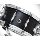 British Drum Co ICA-14-65-SN Icarus Series 14x6.5-Inch Snare Drum, Black Oak Finish