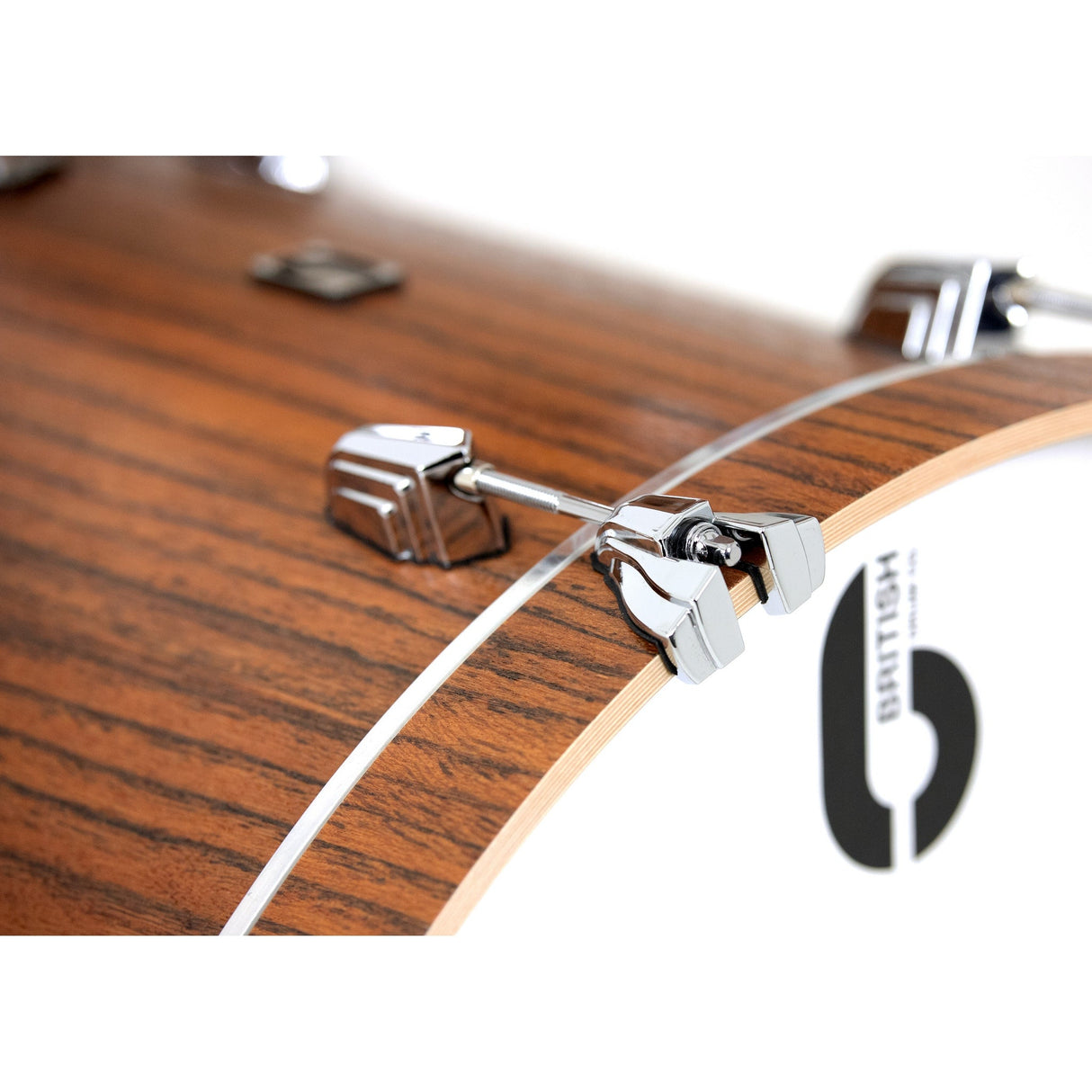 British Drum Co LEG-22-CBUS-SUM Legend Series US Club 22 Kit, Sumatra Finish