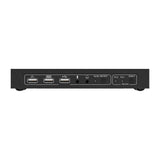 BZBGEAR BG-UHD-KVM21A 2x1 4K UHD KVM Switcher with USB2.0 Ports for Peripherals and Audio Support