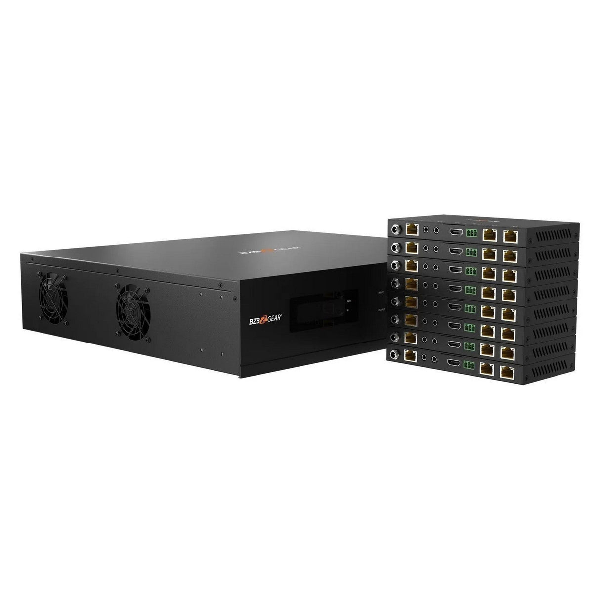 BZBGEAR BG-UM88-100M-KIT 8X8 HDMI and HDBaseT Matrix Switch