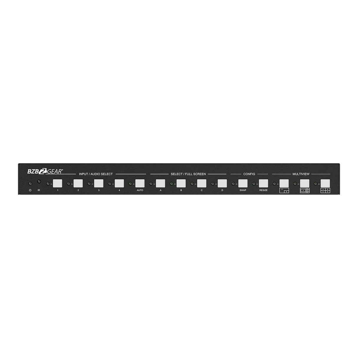 BZBGEAR BG-UMV-HA41 4X1 4K HDMI Seamless Switcher/Scaler