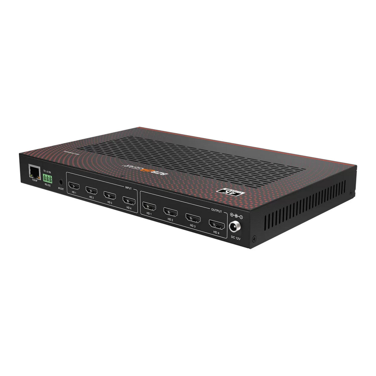 BZBGEAR 4x4 4K UHD HDMI Video Wall Processor and Seamless Matrix Switcher