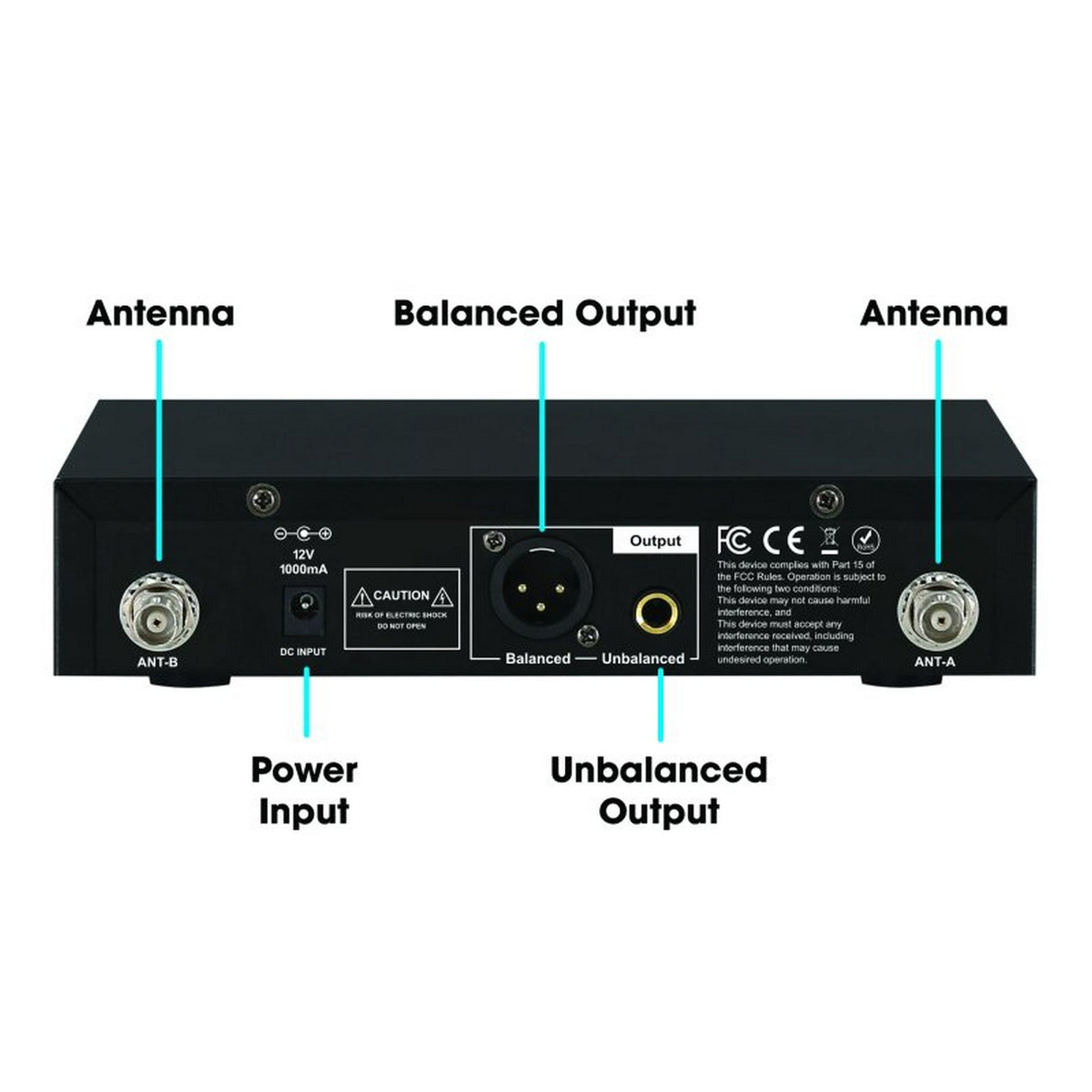 CAD Audio WX1800BP Wireless Bodypack Microphone System