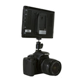 CamCaddie 0CC-MON-C7LP-EU 7 Inch HD IPS DSLR Monitor with European Power Supply and LP-E6 Battery Plate