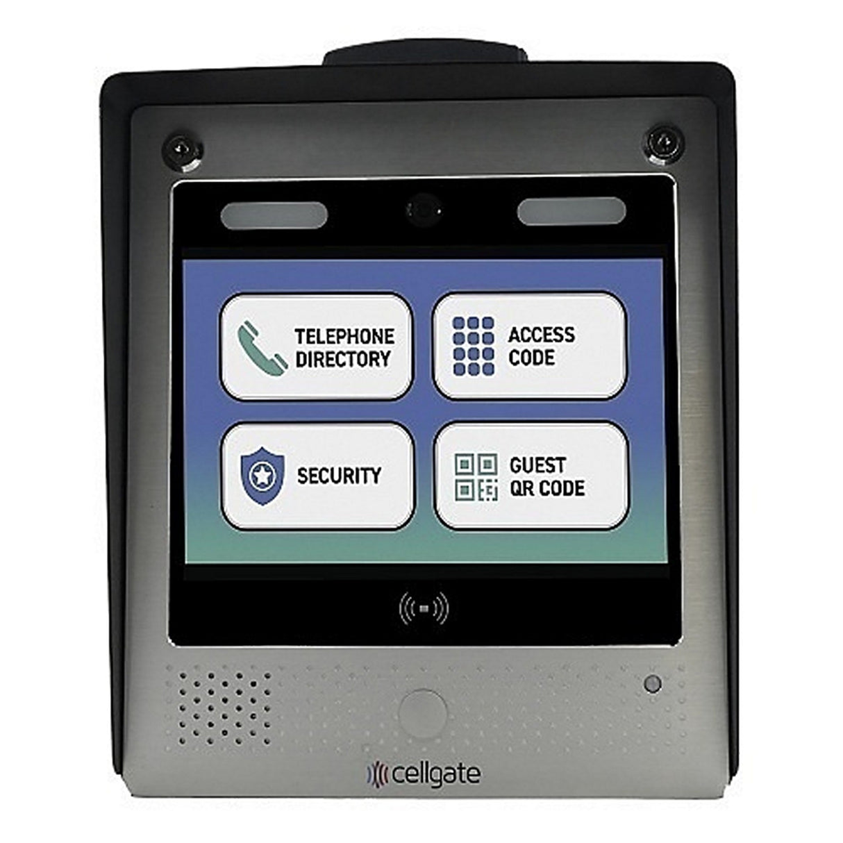 CellGate AA1XLPE-2X-INT Telephone Entry System, 11-inch Touchscreen, Visitor Management