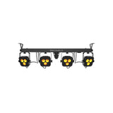 Chauvet DJ 4BAR LT QuadBT ILS 4x RGBA Quad Color LED Wash Light System with Stand