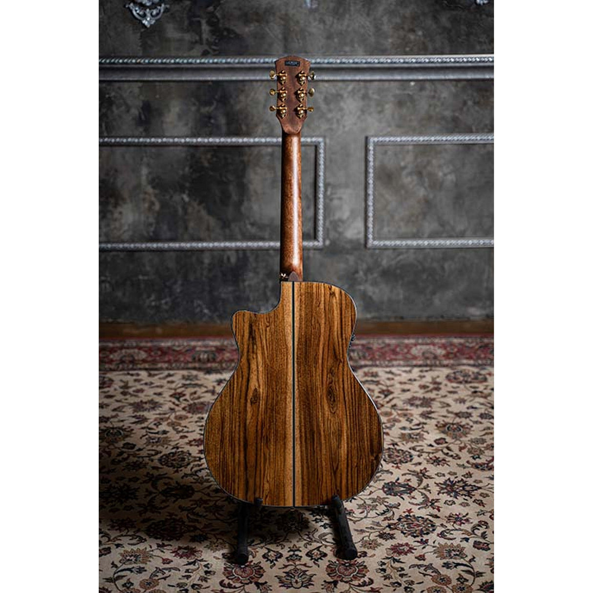 Cort GOLD A6 Acoustic-Electric Guitar Bocote Natural - guitar