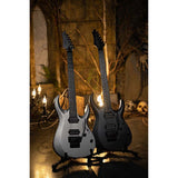 Cort X500 Menace Multi-Scale 6-string Electric Guitar, Black Satin