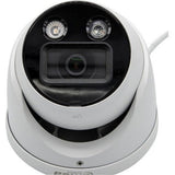 Dahua Lite-Series 4MP IR Turret Camera, 3.6mm Fixed Lens, White