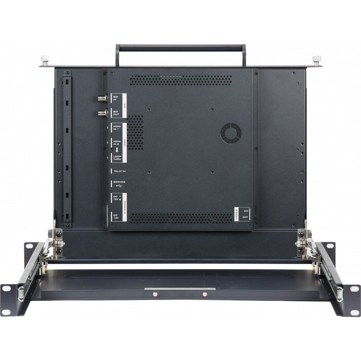 Datavideo TLM-170KM 4K 17-Inch ScopeView Production Monitor, 1U Foldable Rackmount Tray Unit