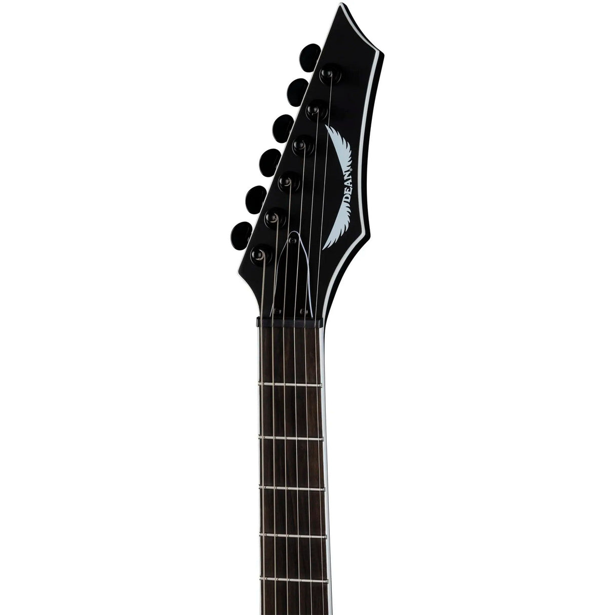 Dean Guitars Vengeance Select Fluence Black Satin Electric Guitar, 6-String