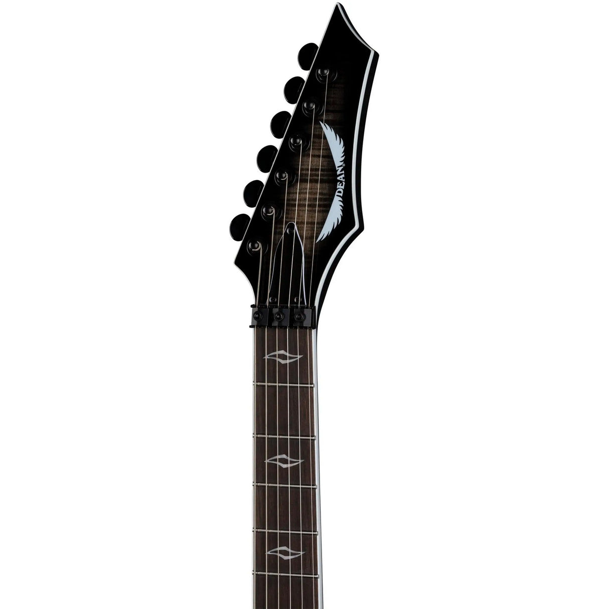 Dean Guitars Zero Select Evertune Floyd Fluence Charcoal Burst Electric Guitar, 6-String