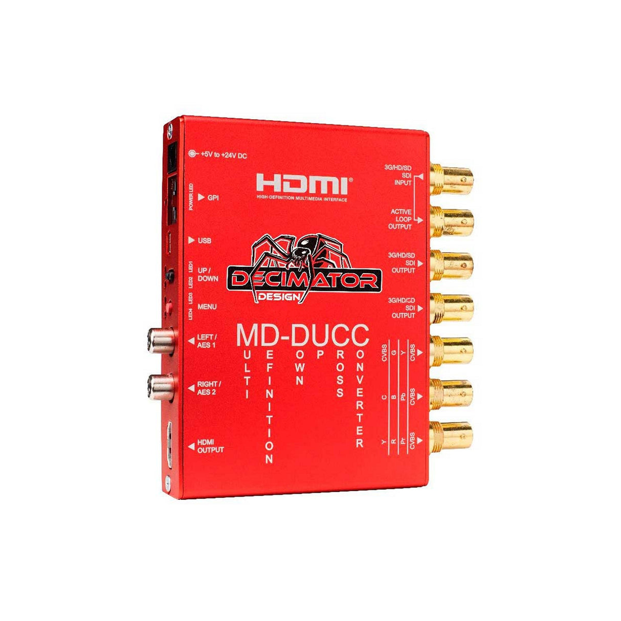 Decimator Design MD-DUCC SDI to HDMI and Analog Converter