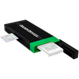 Delkin Devices DDREADER-56 USB 3.2 CFexpress Type B and SD UHS-II Memory Card Reader