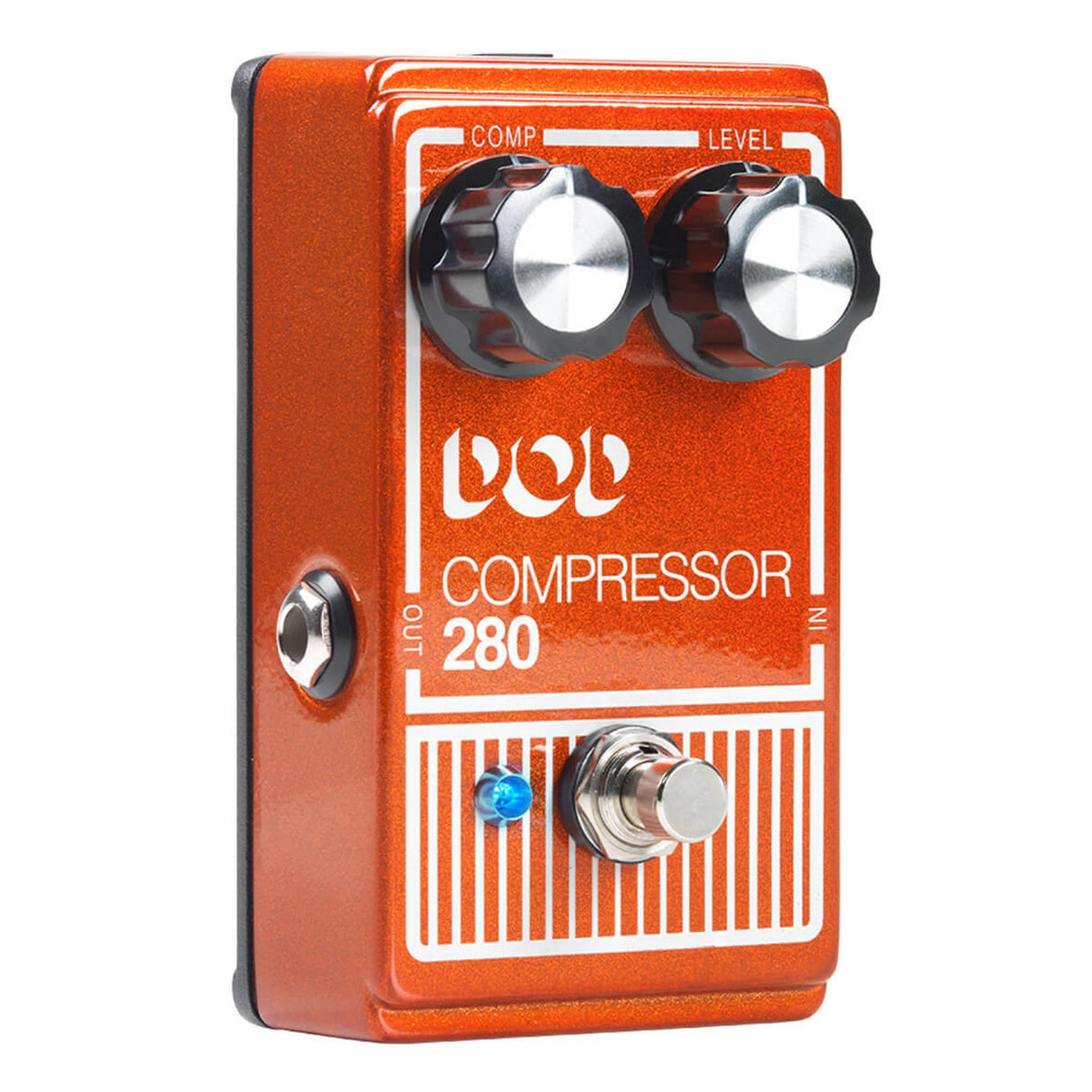 DigiTech DOD Compressor 280 Guitar Effects Pedal with Comp and Level Controls