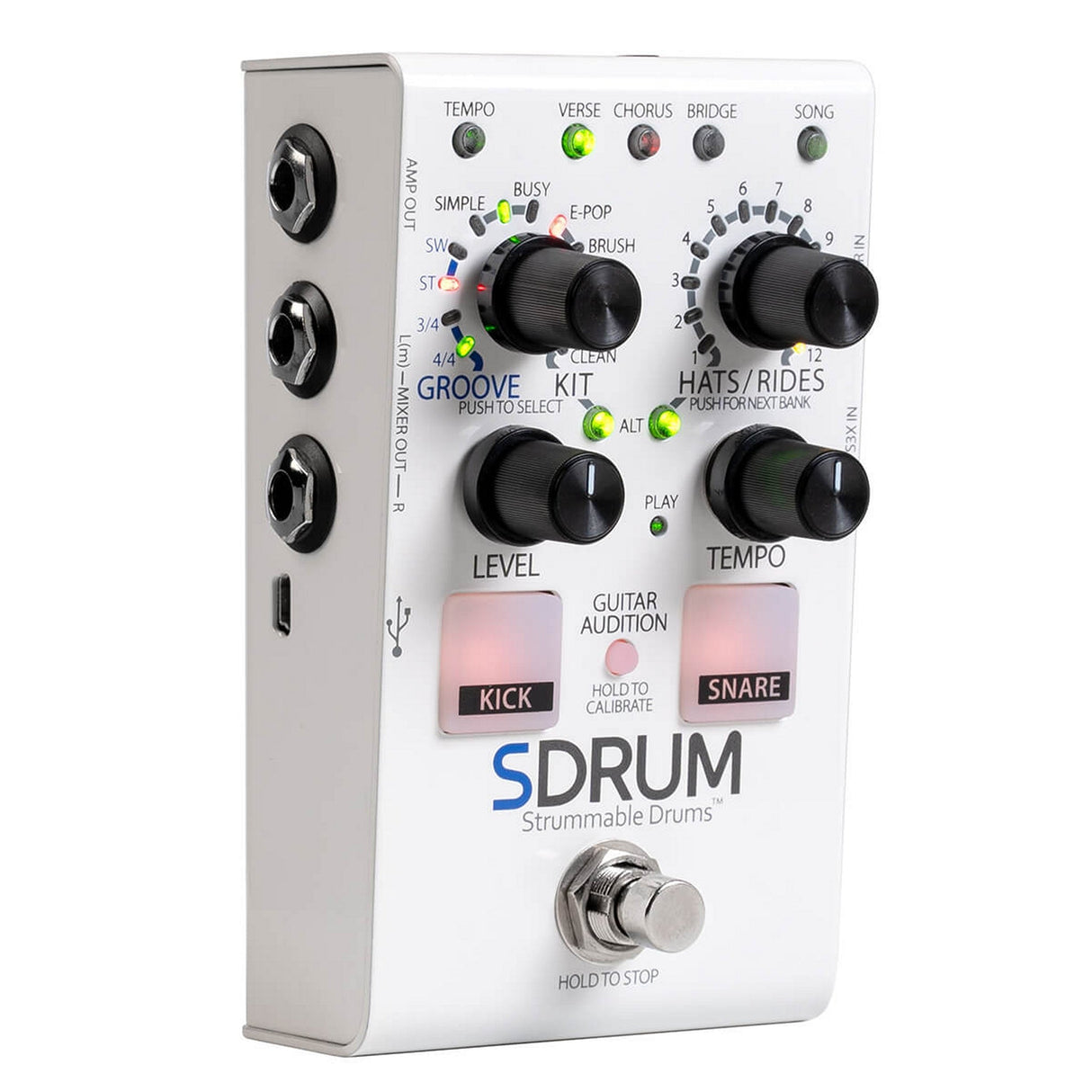 DigiTech SDrum Strummable Drum Machine Pedal