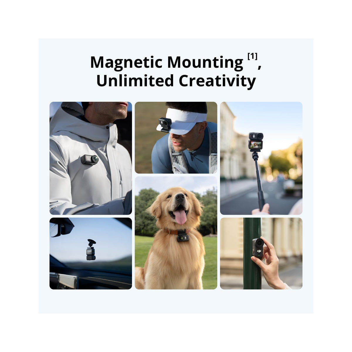 DJI Osmo Nano Standard Combo 64GB 4K Wearable Action Camera